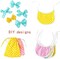 50Pcs 9.84" x 9.84"(25 * 25CM) Cotton Fabric DIY Making Supplies Quilting